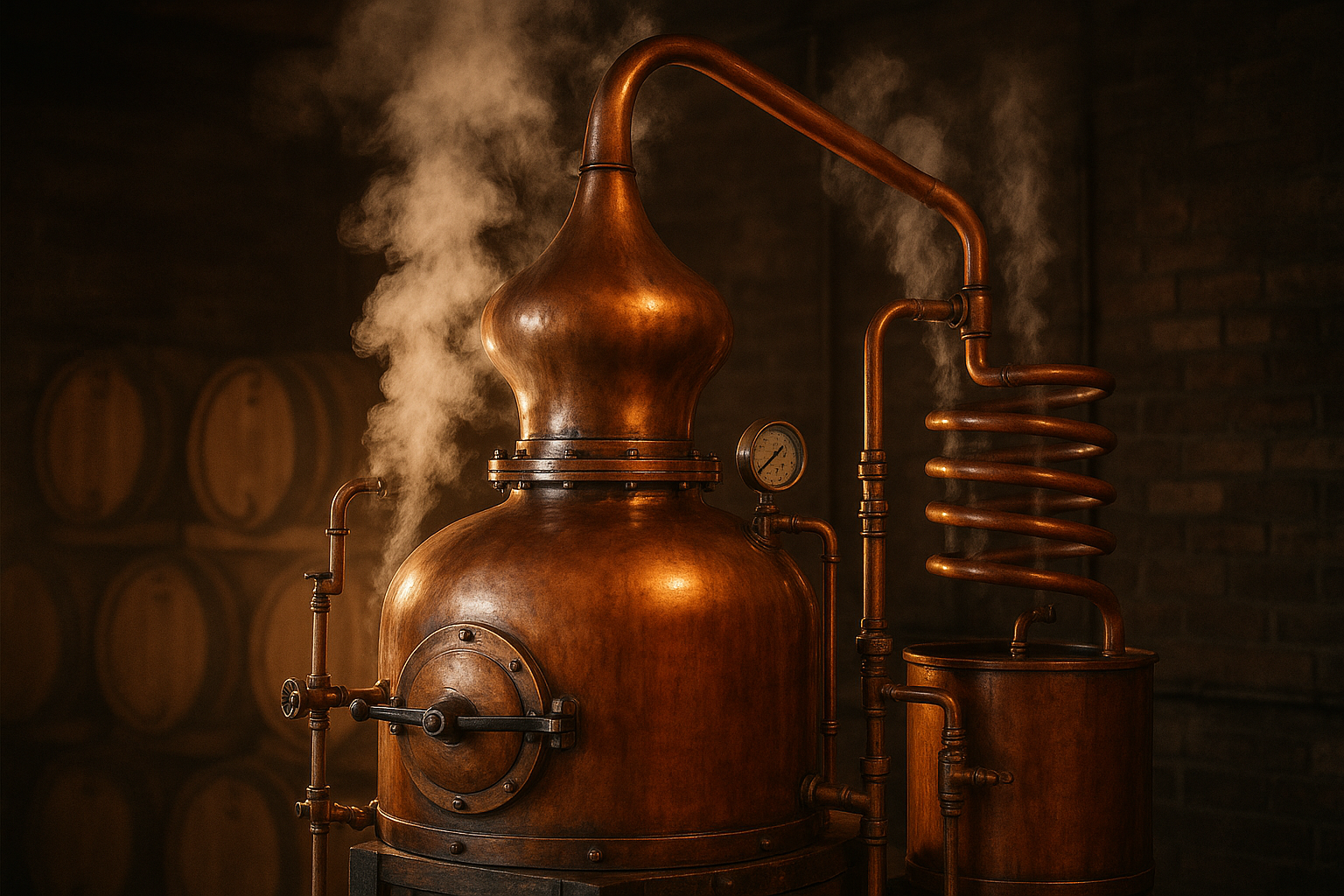 running a whiskey still